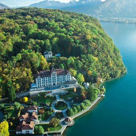 Le Palace De Menthon ภายนอก รูปภาพ Aerial view